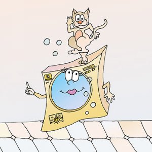 Waschii, die Waschmaschine - Kindergeschichten